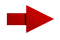 a 3D animated gif of a red arrow pointing left rotating vertically