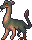 pixel art of a mušḫuššu