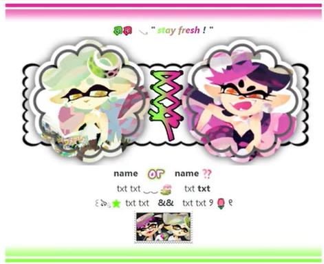 squid sisters rentry example