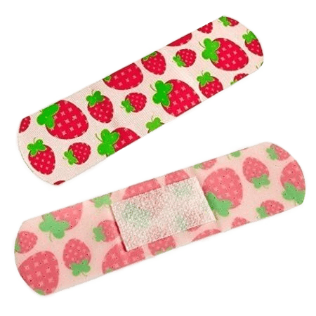 strawberry bandaids