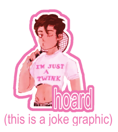 hoard. (this is a joke graphic)