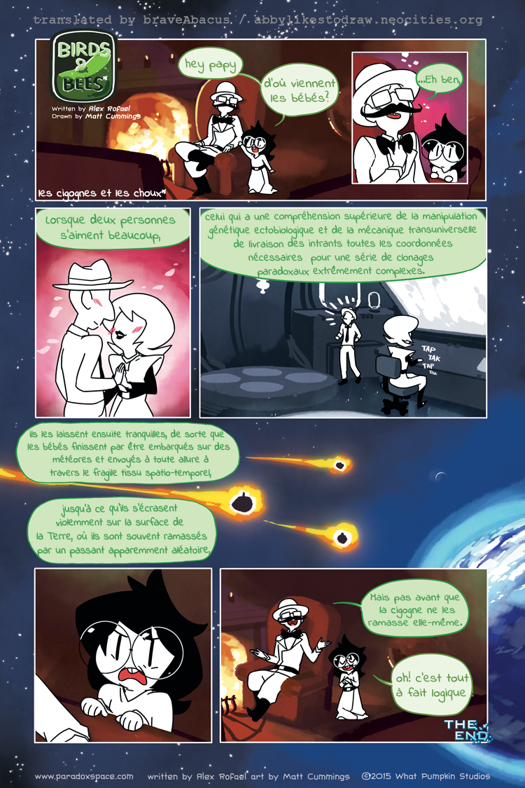 Page du Comic