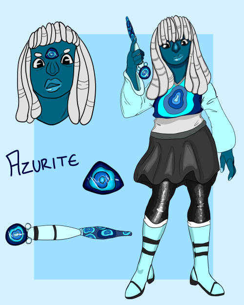 I didn't really like Steven Universe, but tumblr convinced me to make a Gemsona because tbh, they're cool. 2015