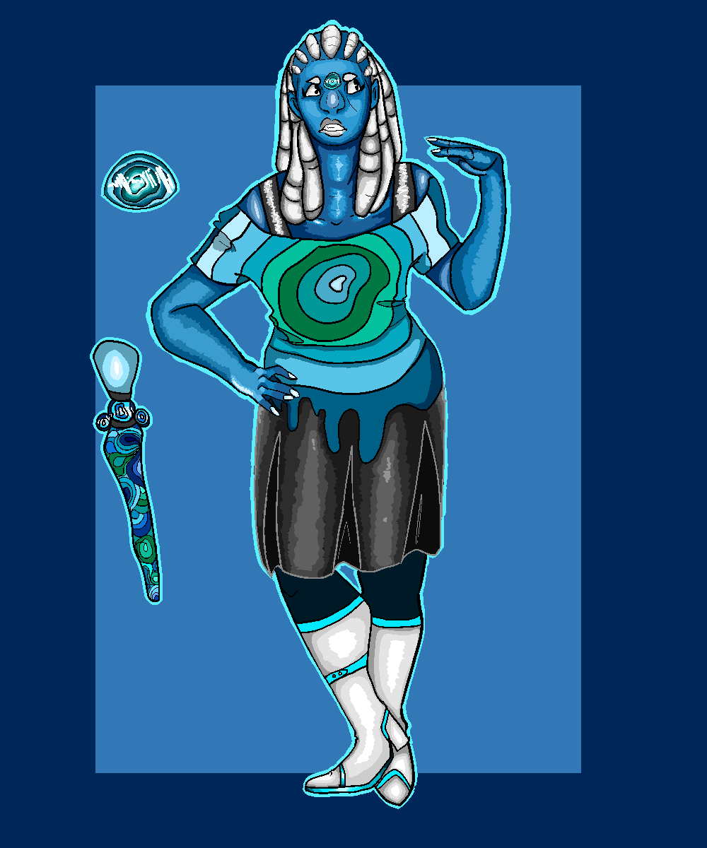 Redid Azurite, however, they still lack swag. I'll get back to this eventually. 2016