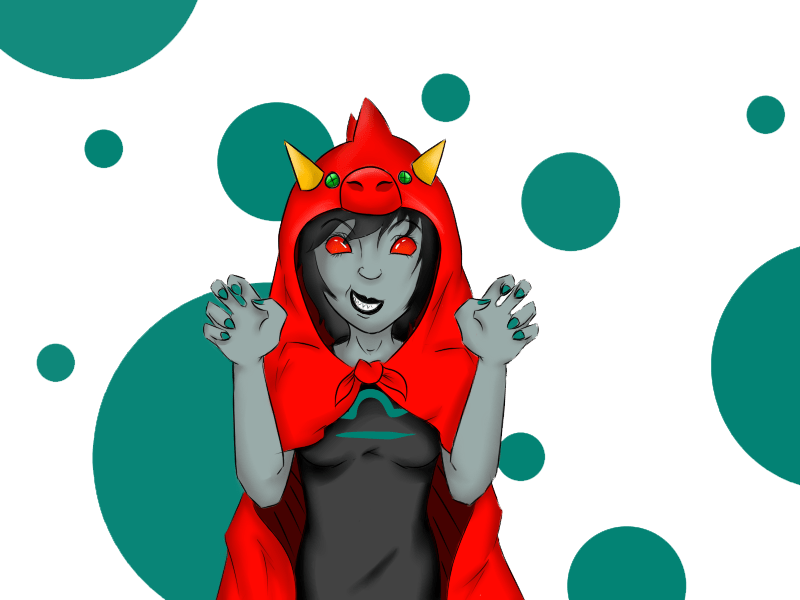 Terezi was one of my favorite trolls. I think I wanted to make a scalemate at one point. 2013