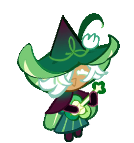 sprite of clover cookie from cookie run kingdom