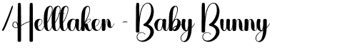 baby bunny