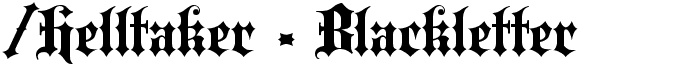 blackletter