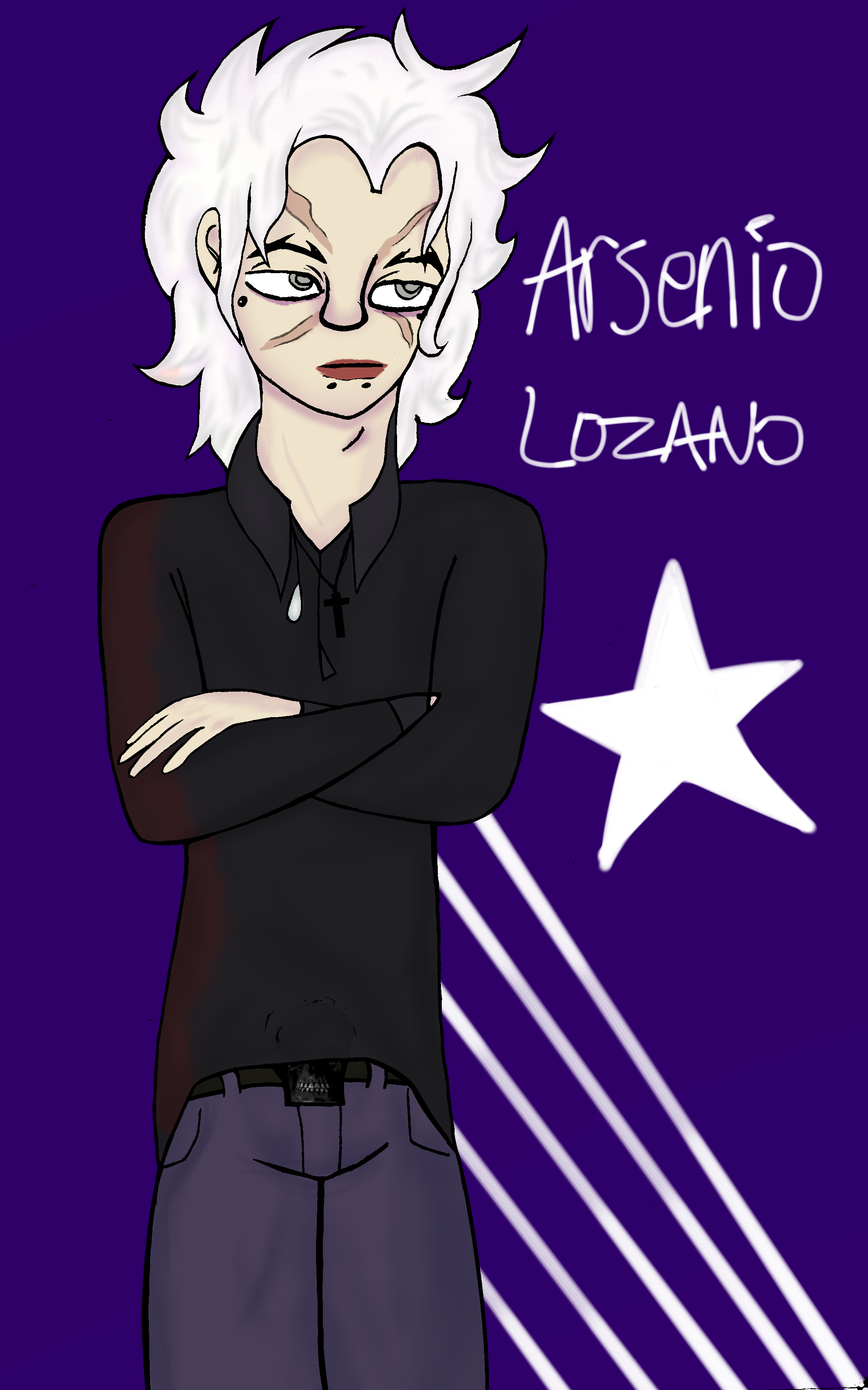 'Arsenio Lozano', (Arsenij Lončarić) being presented with his Hispanised name