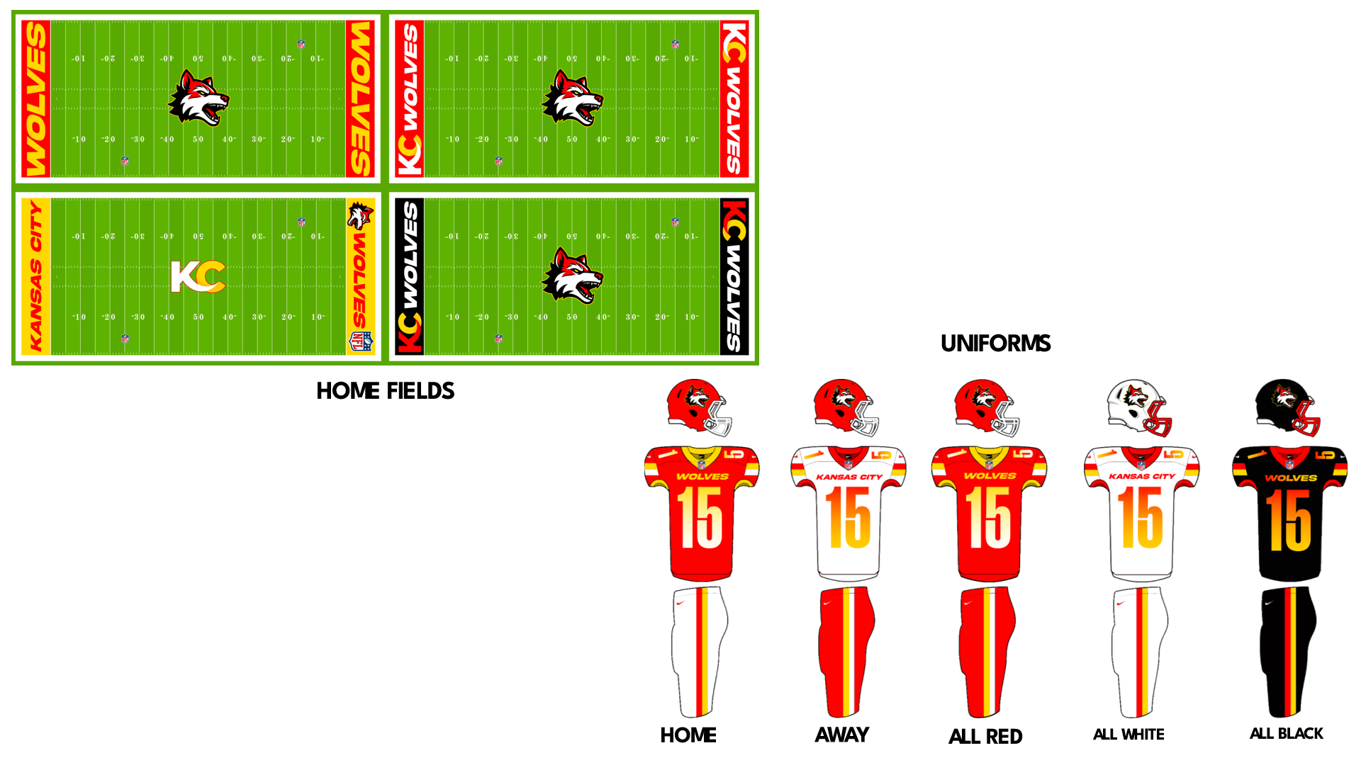Kansas City Chiefs Wolf Redesign 3.0 (Wolves 3.0 Added) - Concepts ...