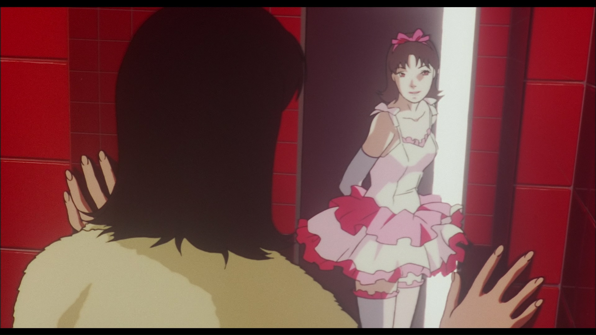 Screenshot from the 1997 film Perfect Blue