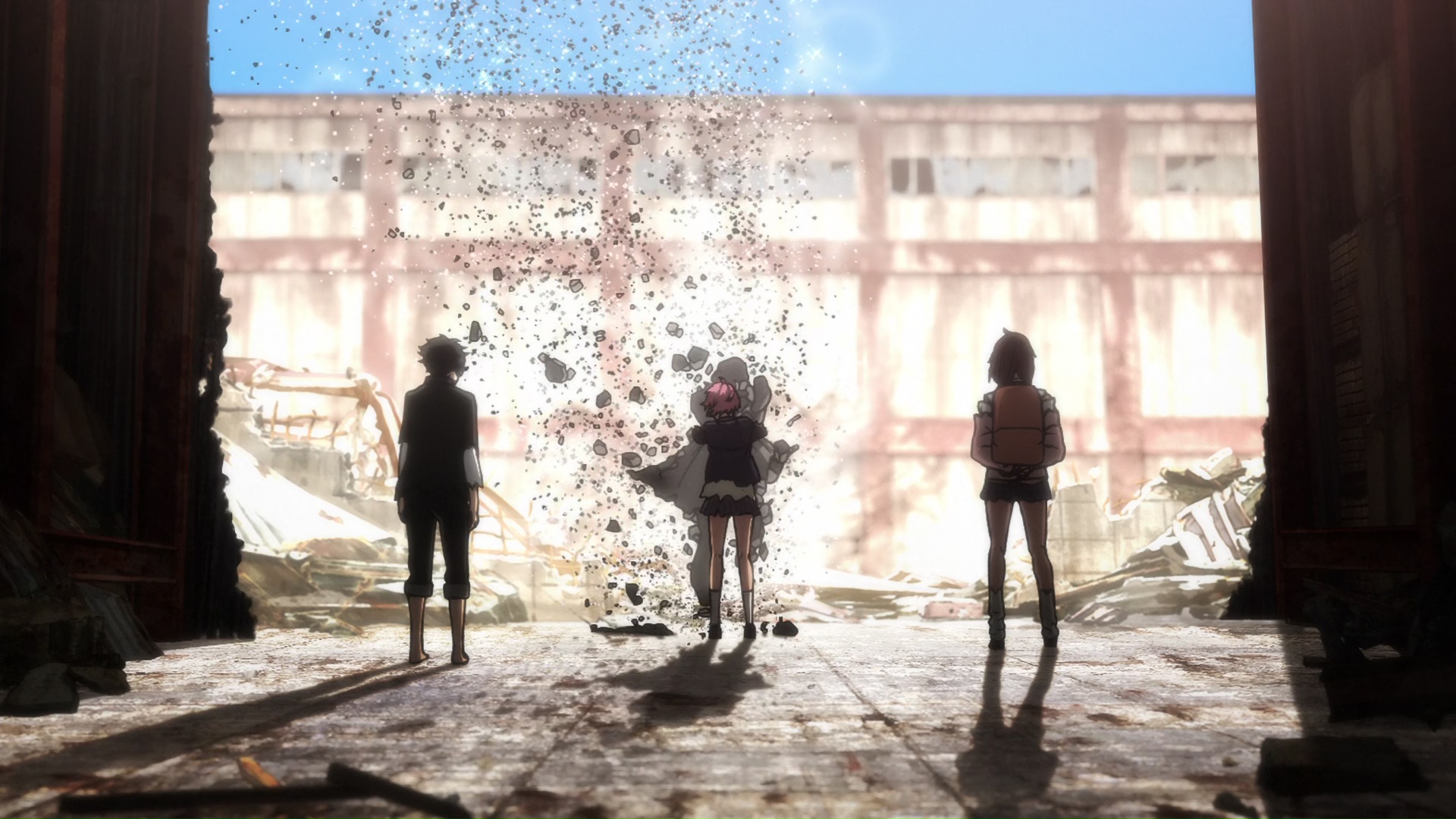 Screenshot from the 2024 ongoing anime Dan Da Dan
