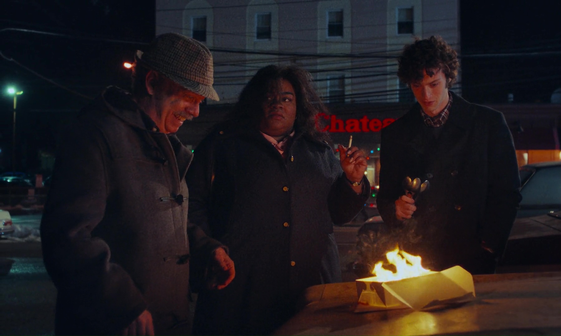 Screenshot from the 2023 film The Holdovers
