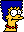 Marge winking