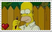 Homer with a pen