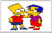 Bart and Milhouse