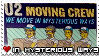 U2 Moving Crew: We move in mysterious ways