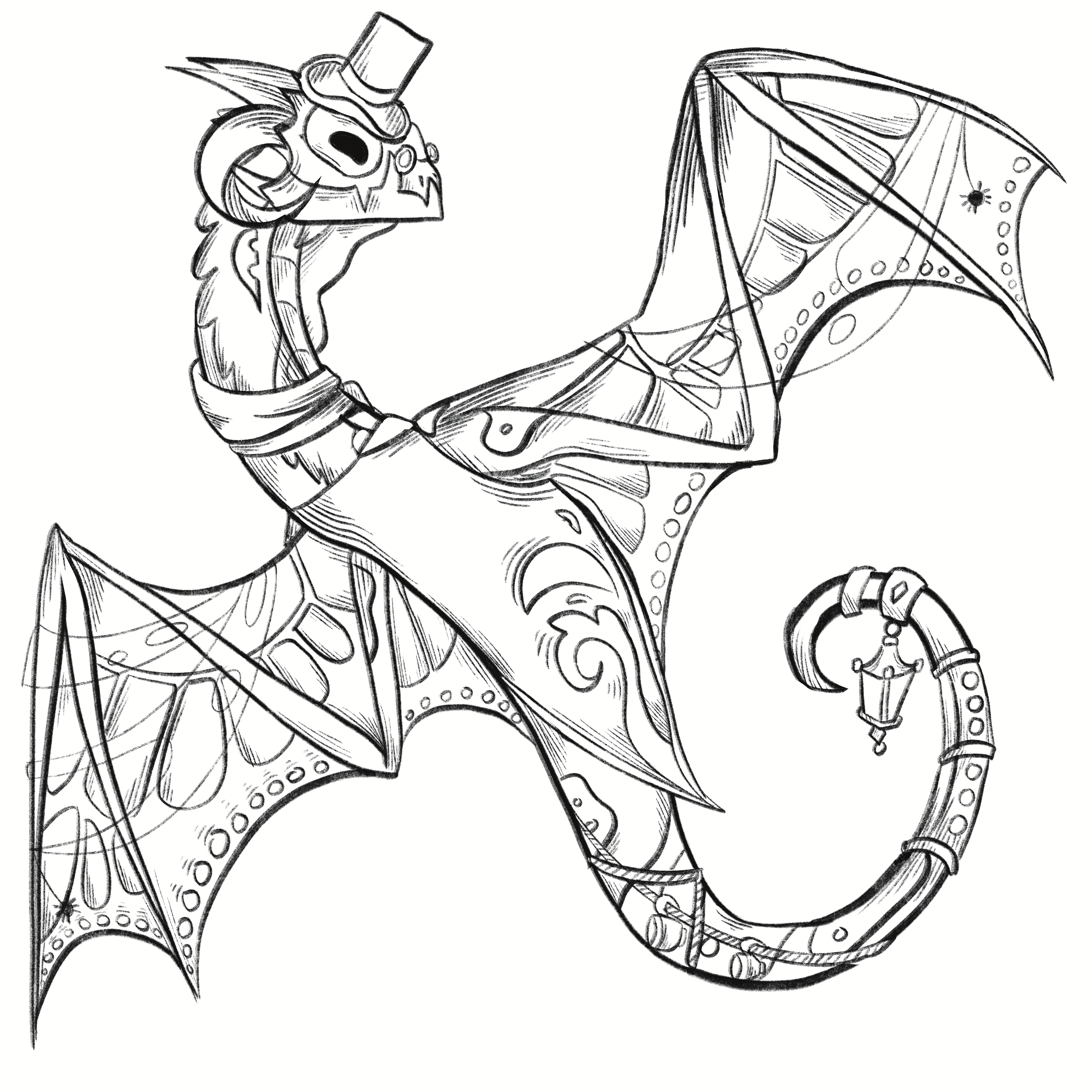 black and white full body by Lightehouse