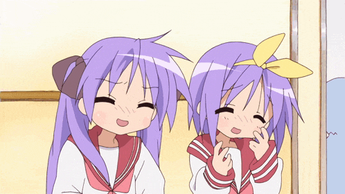 gif of kagami and tsukasa