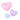 hearts pixel
