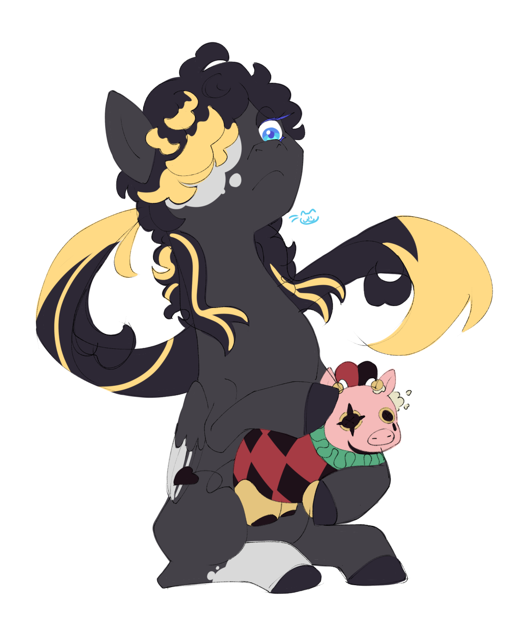 very fond of my jyushi pony design
