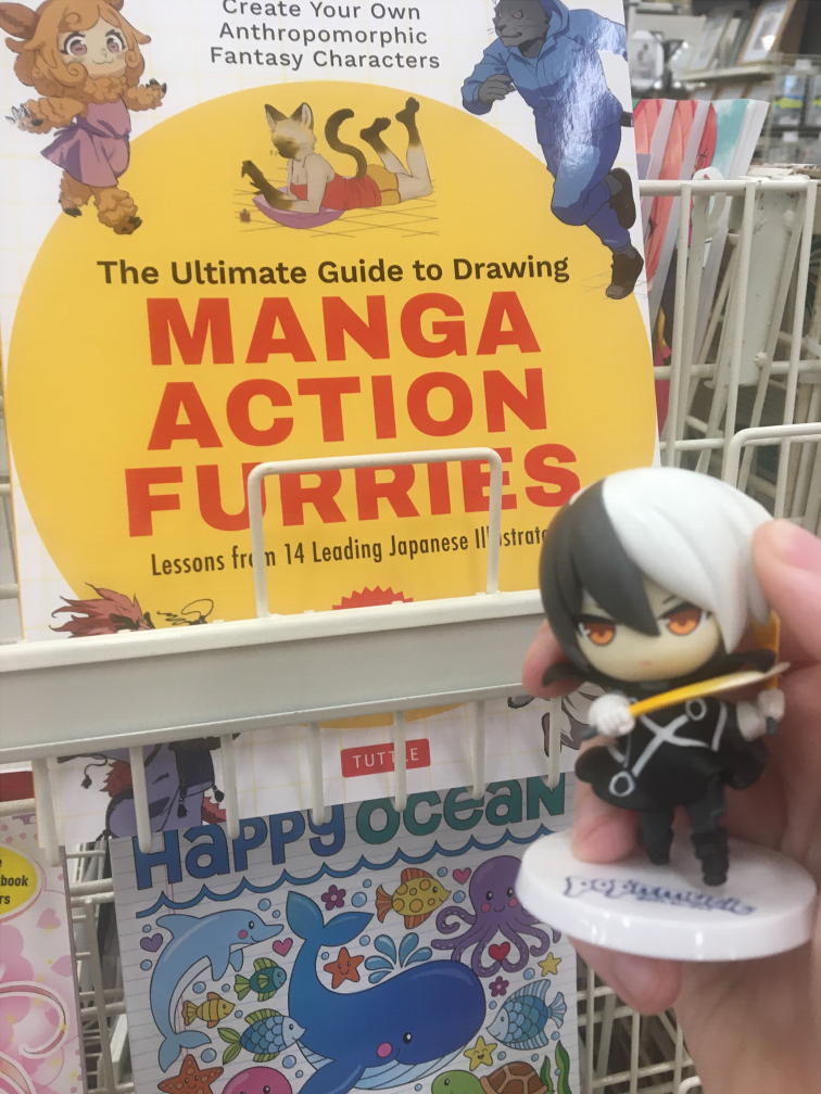 black contemplates what their fursona would be