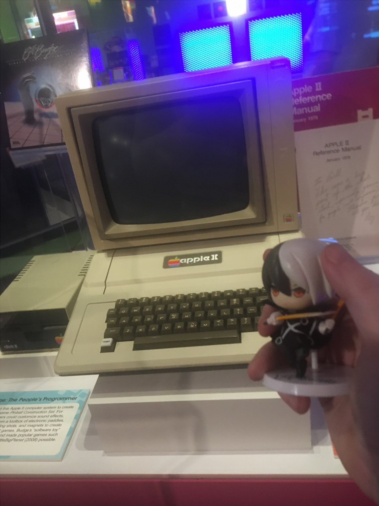 black learns about old computers