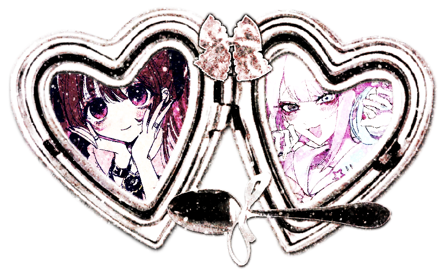 Kokoa artwork is official, KAngel art is by kuroume_1024 on Twitter