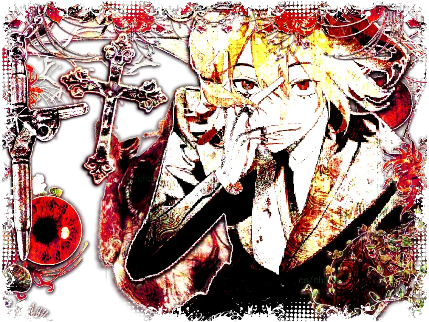 Interests. Art is by xuanllli on Twitter