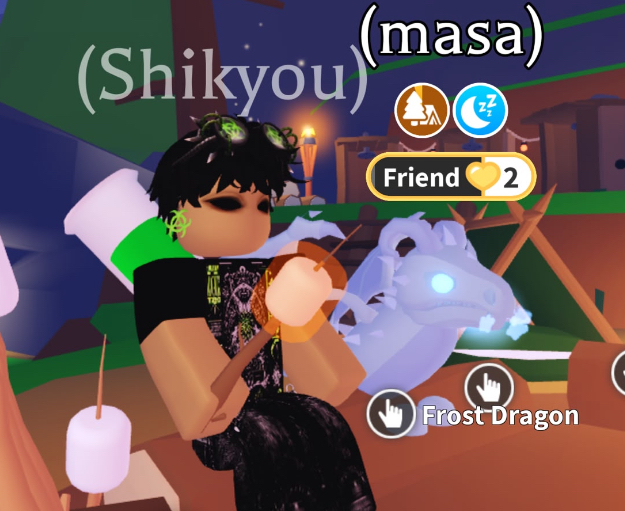 camping with masa