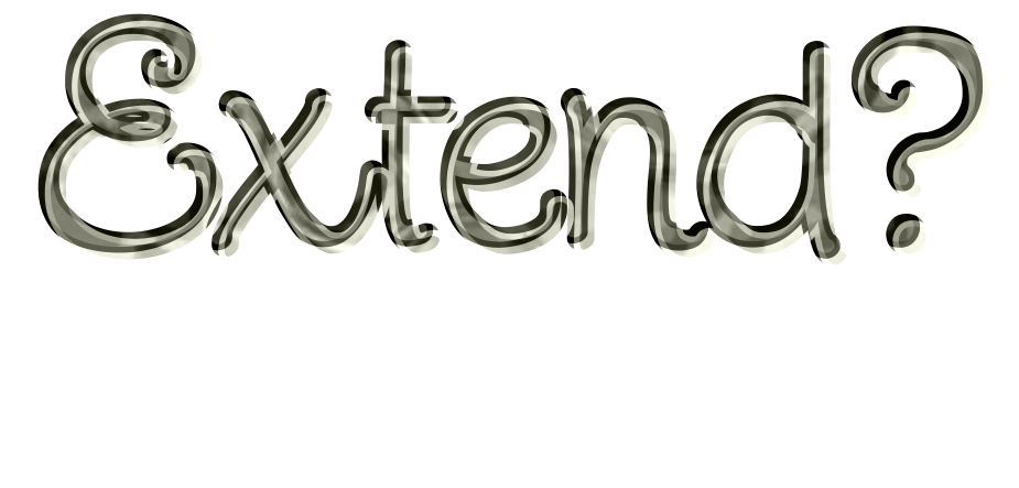 Extend Button.