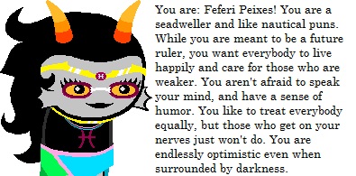 you are feferi peixes