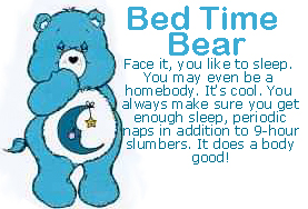 bed time bear