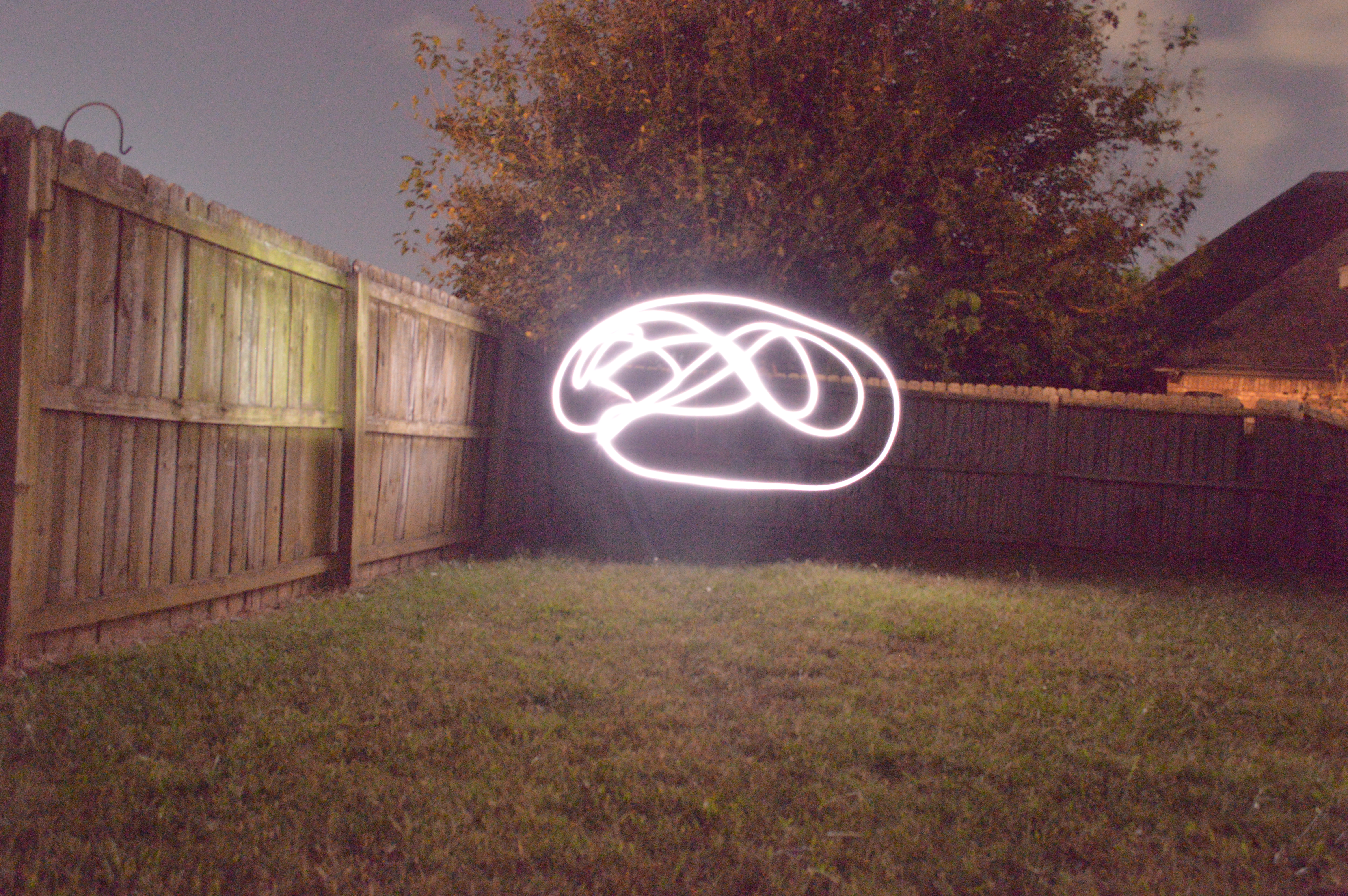 Long exposure night photo