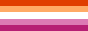 lesbian flag button