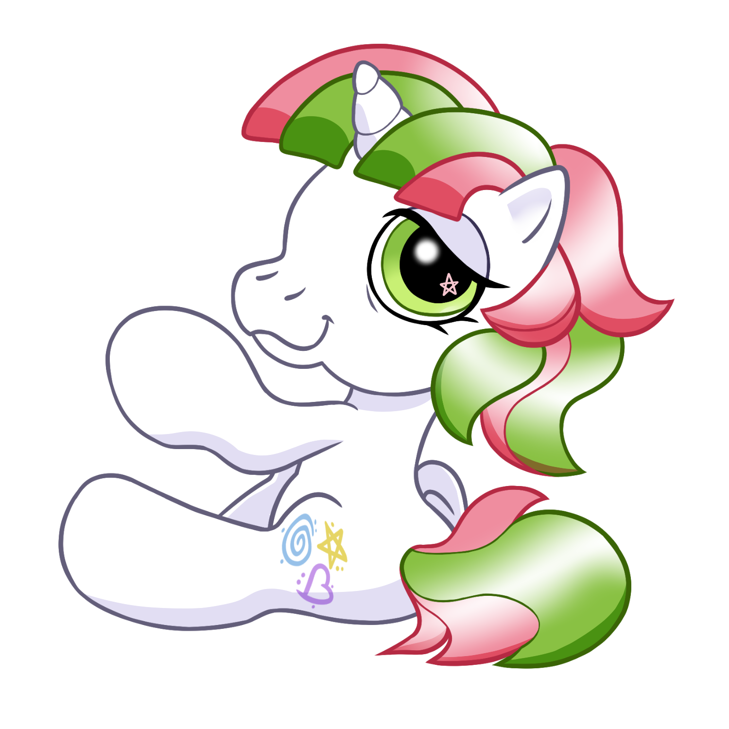 Doodle Dip in the Generation Three point Five art style