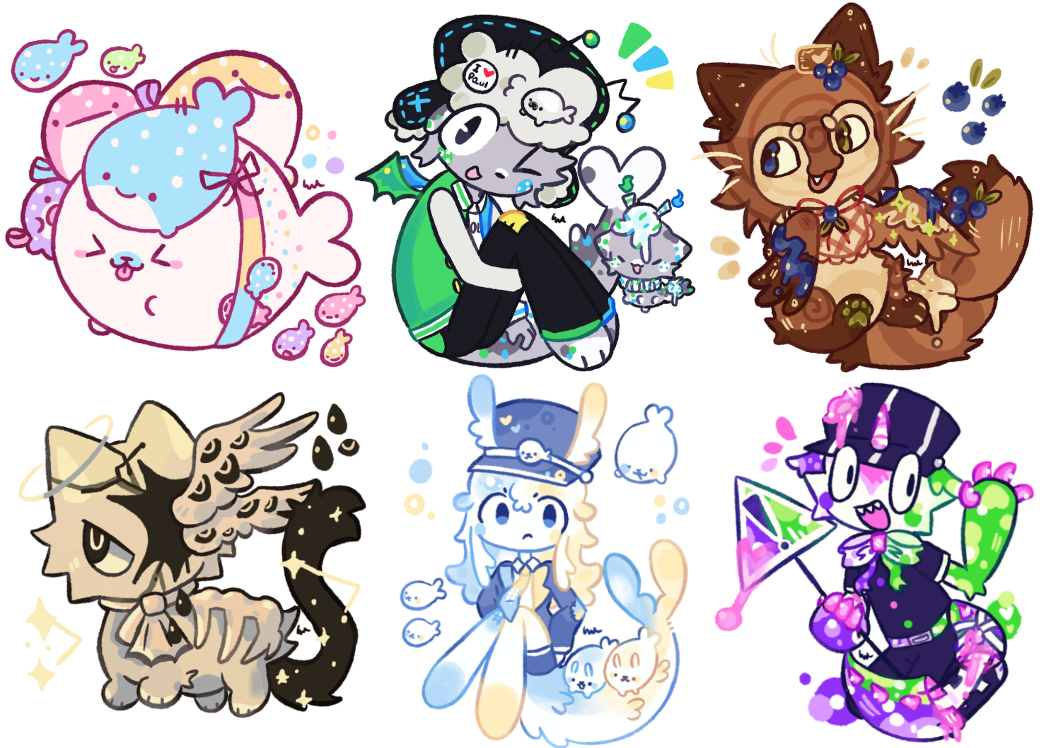 $5 Chibi Commissions 🦭 on Toyhouse
