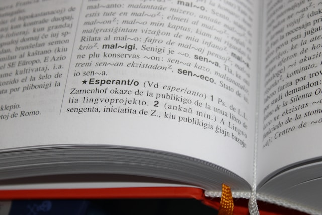 Foto Kamus Esperanto by Stefan