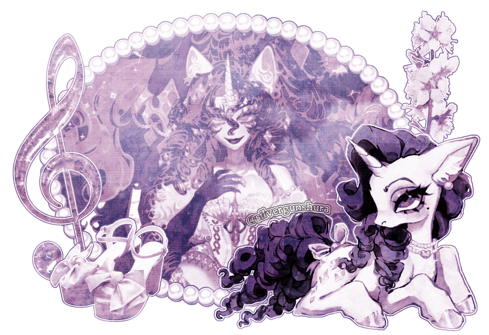 rarity graphic - ac @aetheriarx && @P0nyplanet 