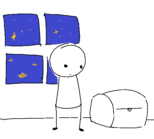 guy in room..