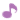 an animated 20x20 pixel of a purple music note wiggling around slightly.