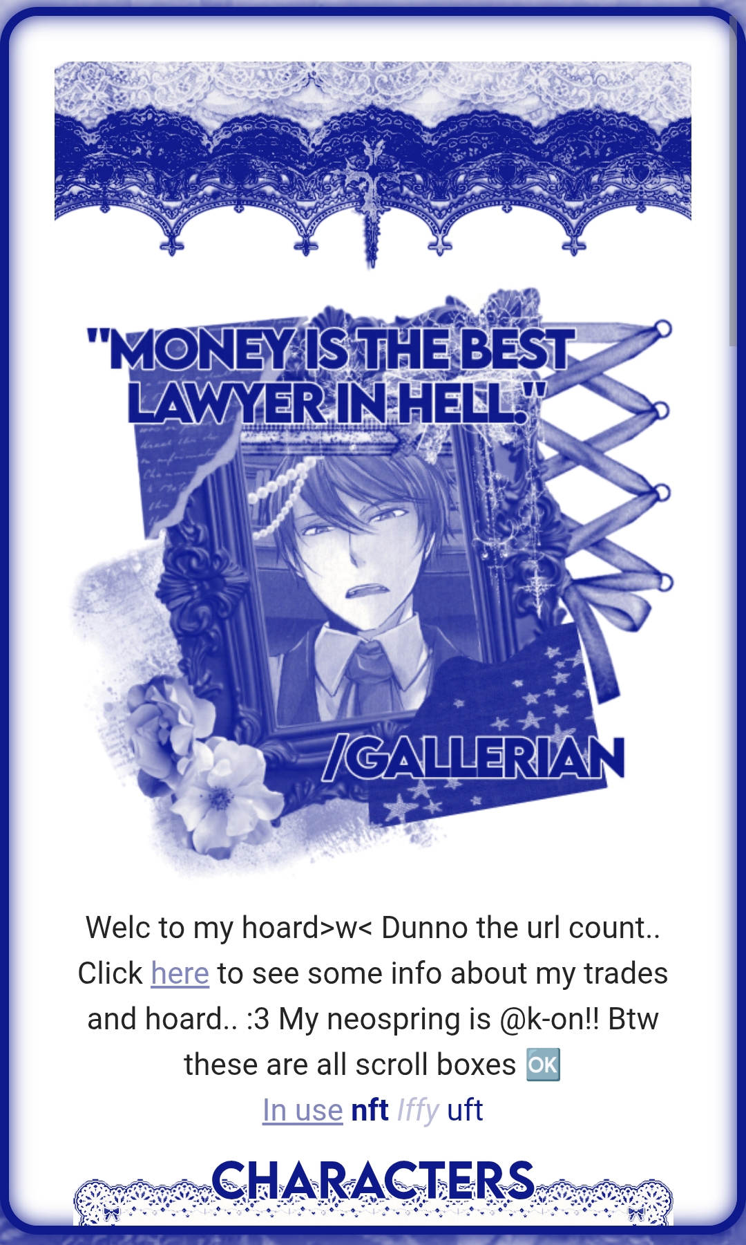 /gallerian on bubdlrs