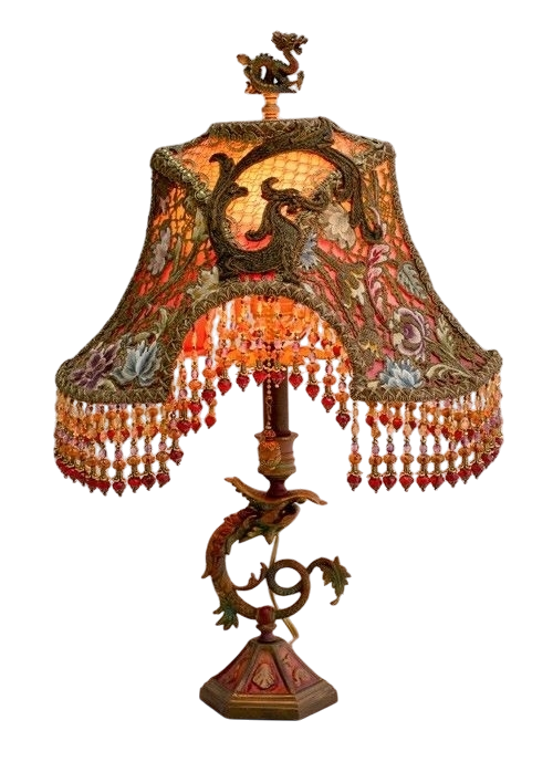 an old lamp