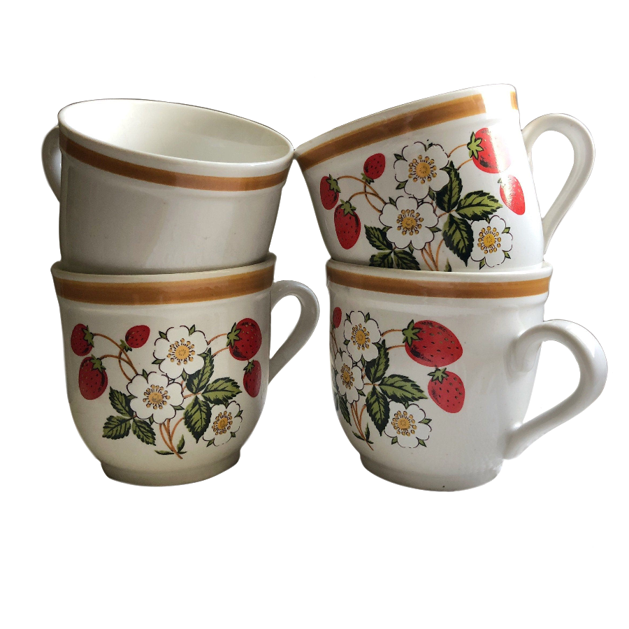 stacked mugs