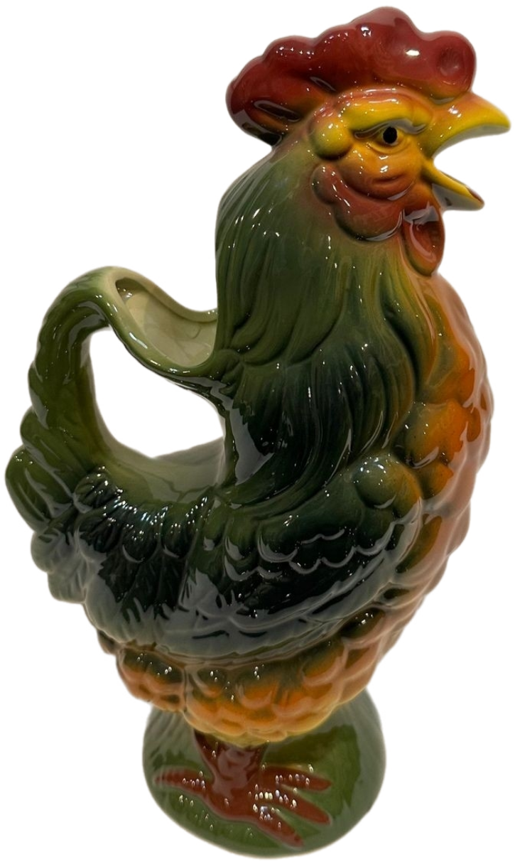 ceramic rooster