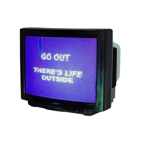 an old tv