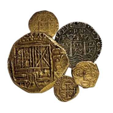 old gold coins