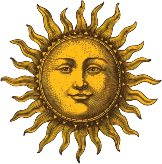 sun face