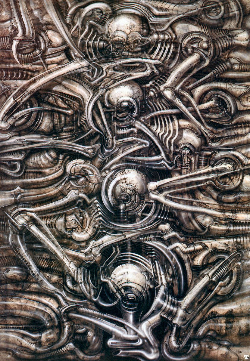 Biomechanical art by Giger