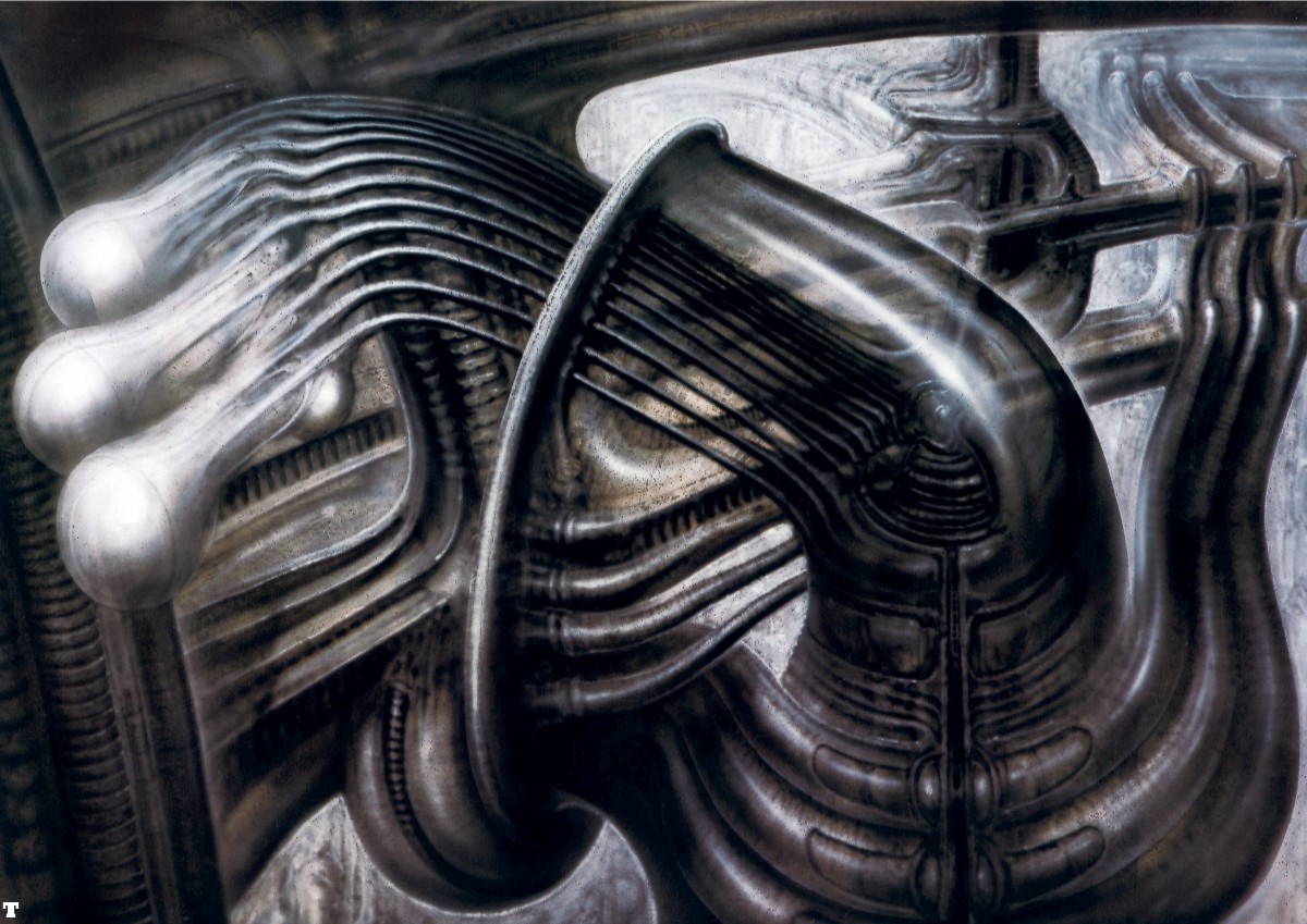 Biomechanical art by Giger